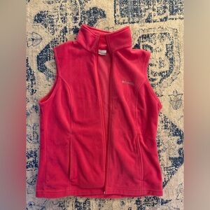 Columbia Women’s Fleece Vest | Hot Pink, Size L